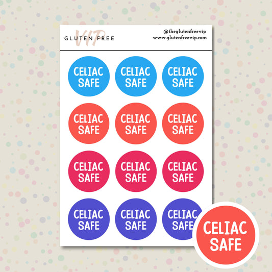 Playtime Pal Celiac Safe Labels