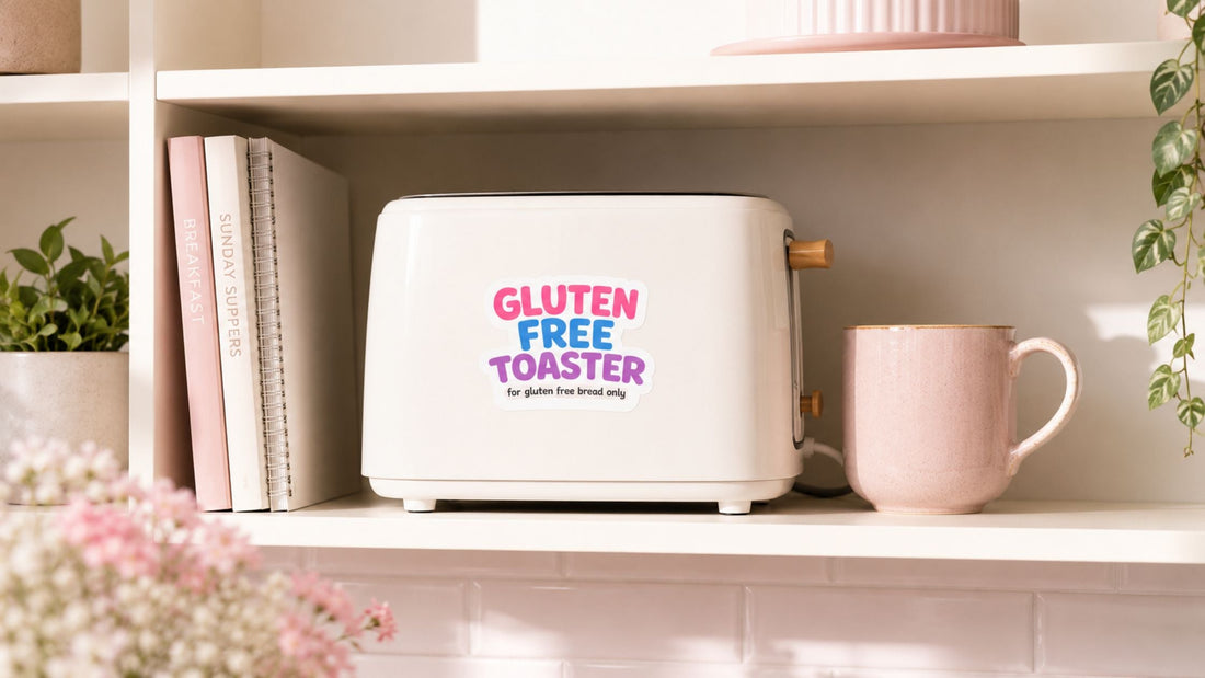 Finally: A Sticker for Your Gluten Free Toaster