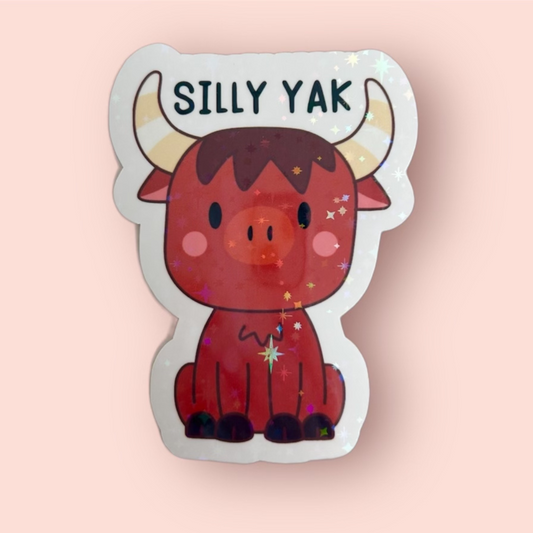 "Silly-Yak" Sticker