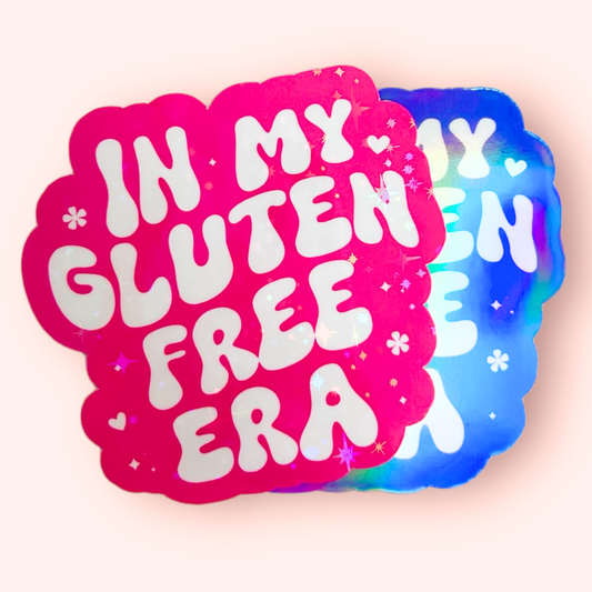 "In My Gluten Free Era" Sticker