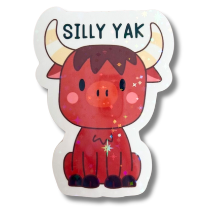 "Silly-Yak" Sticker