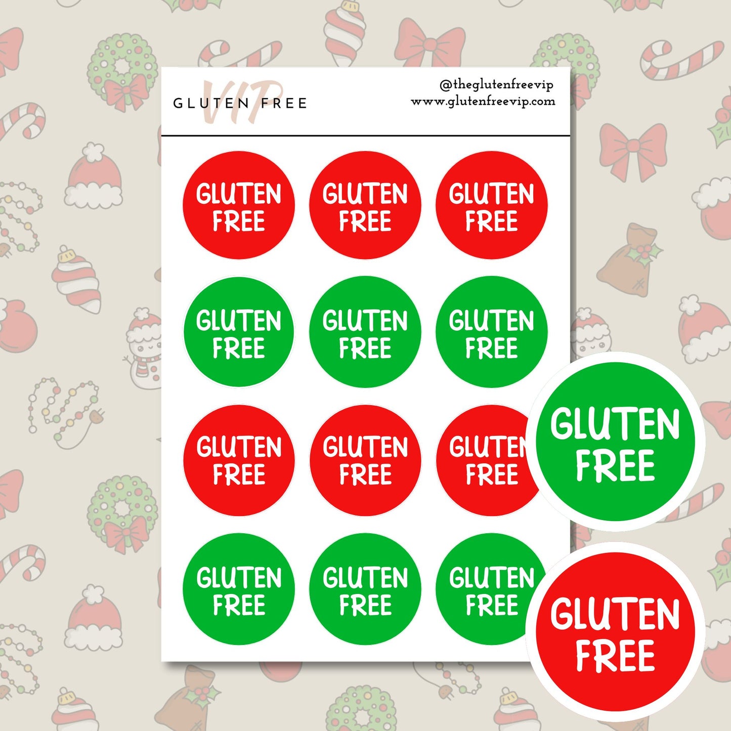 Jolly & Free (From Gluten) Labels