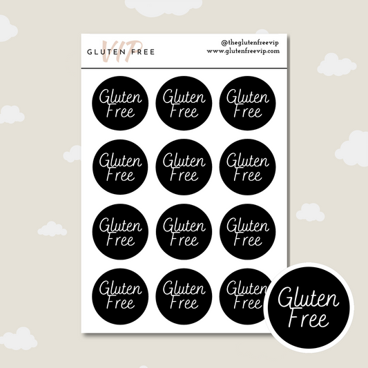 Snack Attack Gluten Free Labels