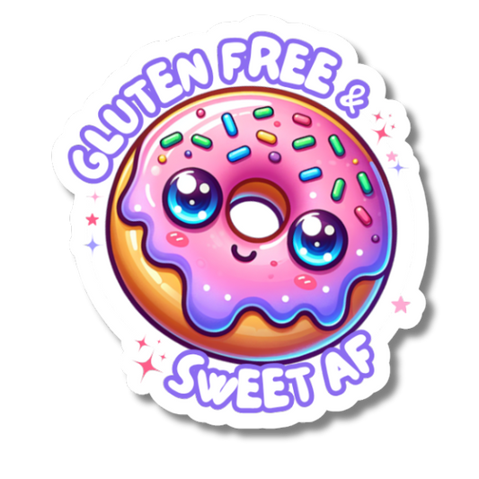 GF & Sweet AF Sticker