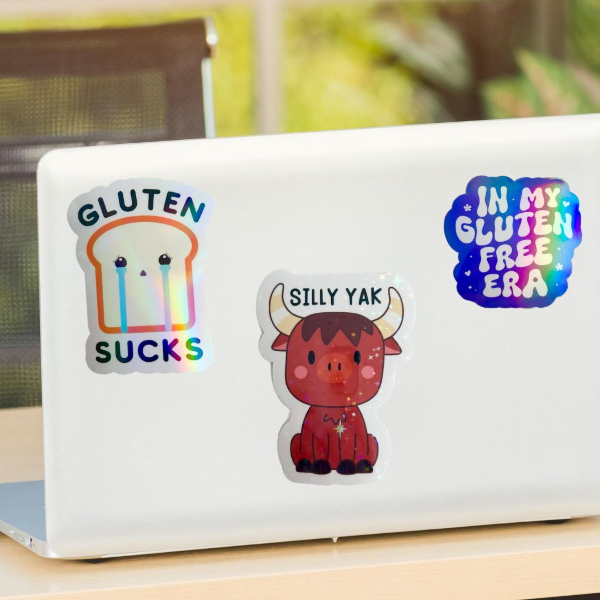 Gluten Free Sticker Laptop